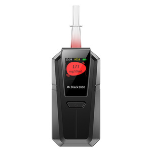 2025 Alemanha Álcool Bafômetro Alcohol Tester Alcohole Breath Tester Digital Bafômetro Branco Vermelho Amarelo EUA - Product Image 1