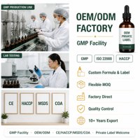 Gouttes de berbérine HCL, soutien métabolique, faible teneur en sucre, liquide oral à base de plantes, complément alimentaire pour adultes, certifié GMP, étiquette privée OEM