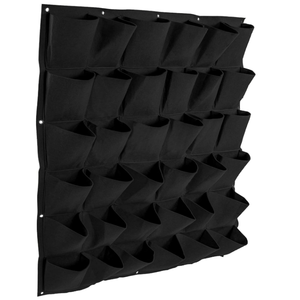 Jardinière verticale à 36 poches en feutre, jardinière murale verticale, sacs de culture pour plantes aromatiques et légumes en extérieur - Product Image 4