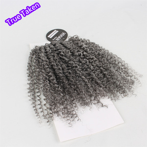 Perruque Toyotrees kurz 8 Zoll 36g 30 Stränge geteilt auf Stränge Jerry verworrene lockige Mini <span class=keywords><strong>Chrochet</strong></span> Haar Yanky Twist Häkeln Haar - Product Image 5