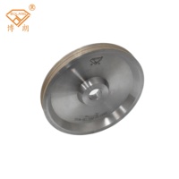 Meule diamantée de haute qualité à double et triple rainures, personnalisée pour le traitement du verre