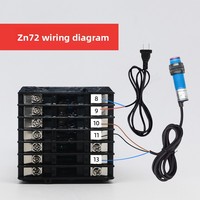 Relais de temps numérique électronique ZN48 ZN72 alimenté en courant continu/alternatif, compteur inductif automatique à infrarouge pour presse à poinçonner, Chine continentale