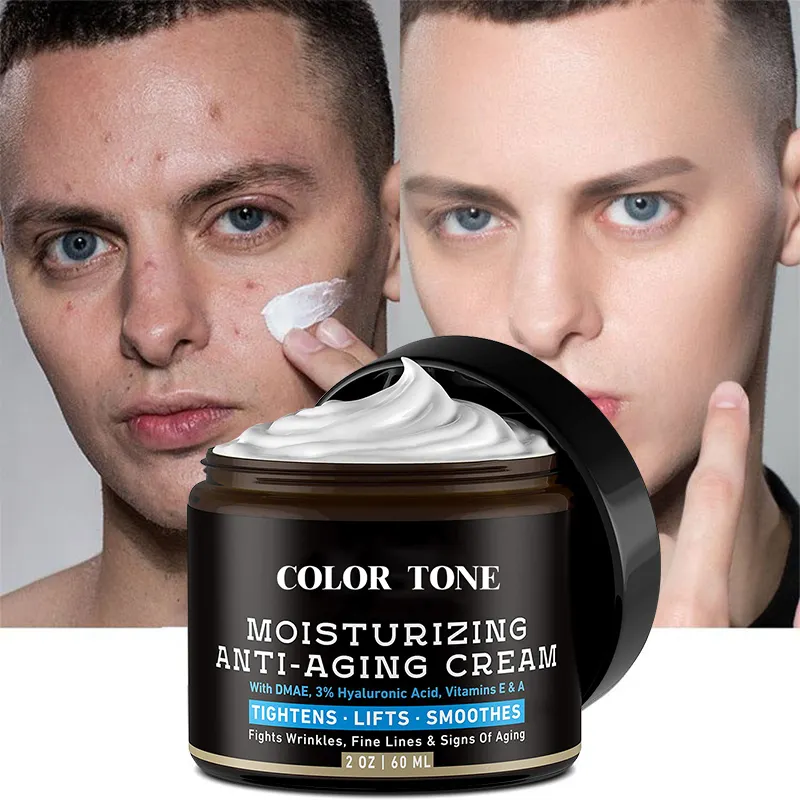 COLOR TONE Men's Moisturizing Anti-aging Cream Facial Skin Deep Care Facial Cream For Men