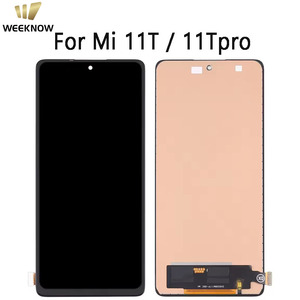 Écrans LCD de qualité TFT et OLED pour téléphones mobiles <span class=keywords><strong>Xiaomi</strong></span> Mi 11T / 11T Pro, assemblage numériseur tactile de remplacement, vente en gros. - Product Image 1