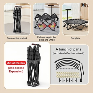 Mini Trampolín Plegable para Fitness, Mini Trampolín Ajustable para Uso en Interiores, Jardín, Hogar, Ejercicio en Interiores, Trampolín Rebounder - Product Image 3