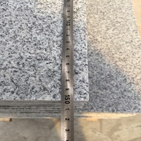G603 Pierres de granit naturel Gris clair Carreau de granit flammé pour décoration d'escaliers du fabricant