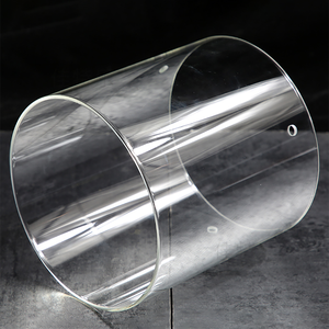 बड़े राजा आकार के खुले अंत लंबे 3.3 बोरोसिलिकेट वैक्यूम उच्च तापमान प्रतिरोधी ग्लास पाइप छोटे विज्ञान भिगोने - Product Image 4