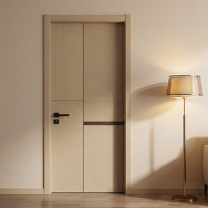 Porta Principal de Madeira de <span class=keywords><strong>Design</strong></span> Clássico Personalizado ZS para Apartamento, Quarto e Banheiro, Interiores de Luxo, Último <span class=keywords><strong>Design</strong></span> - Product Image 6