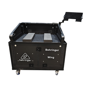 Estuche de Transporte Personalizado para Mezclador Digital <span class=keywords><strong>Behringer</strong></span> <span class=keywords><strong>Wing</strong></span>/<span class=keywords><strong>Wing</strong></span>-BK, Equipo de Escenario, con Ruedas y Soporte para Portátil - Product Image 6
