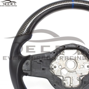 Volant en fibre <span class=keywords><strong>de</strong></span> carbone personnalisé <span class=keywords><strong>de</strong></span> haute qualité Ever-Carbon Racing ECR pour Volkswagen VW MK4 GTI - Product Image 6
