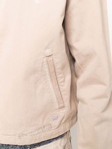 <span class=keywords><strong>Giacca</strong></span> da Lavoro Classica <span class=keywords><strong>Beige</strong></span> in Twill di Cotone con Tasche e Chiusura a Zip, Nuovo Design Personalizzato di Tendenza - Product Image 6