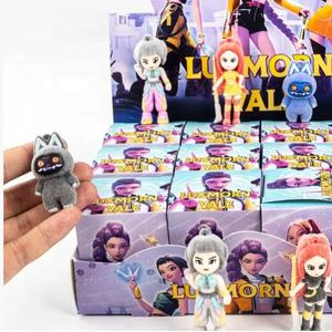 Figurines d'action d'anime en flocage, K <span class=keywords><strong>Pop</strong></span> Demon Hunters, boîte mystère, pendentif, boîte aveugle Kpop Demon Hunters, <span class=keywords><strong>porte</strong></span>-clés - Product Image 4