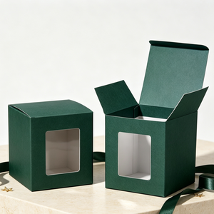 Cajas de Cartón Reciclables Cuadradas Blancas Personalizadas al por Mayor <span class=keywords><strong>para</strong></span> <span class=keywords><strong>San</strong></span> <span class=keywords><strong>Valentín</strong></span>, con Forro de Esponja, <span class=keywords><strong>para</strong></span> Empacar Regalos de Pastelería - Product Image 2