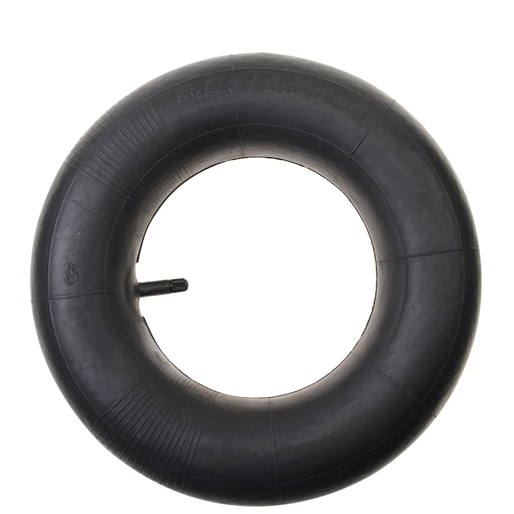 GOOFIT Inner Tube Tire 3.50/4.00-6 350/400-6 Wheelbarrow Rubber Valve 6 "Replacement For Mini vier wheeler