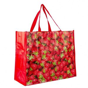 Bolsa de Compras Plegable Impermeable con Logotipo Personalizado, Fabricada en Tela No Tejida, Laminada en PP, con Diseño de Dibujos Animados, Artículo Promocional - Product Image 6