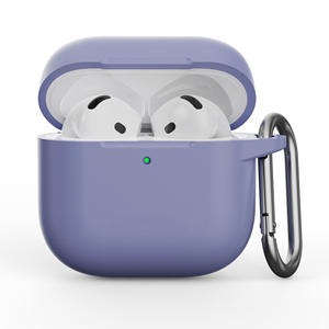 Nouveauté Housse de protection pour <span class=keywords><strong>AirPods</strong></span> 4/3/<span class=keywords><strong>2</strong></span> Anti-chute Couleur unie Silicone Monobloc Épaissi Étui pour casque pour <span class=keywords><strong>AirPods</strong></span> Pro <span class=keywords><strong>2</strong></span> - Product Image 4