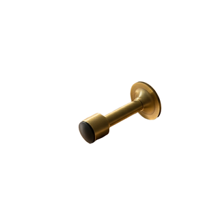 Butée de <span class=keywords><strong>porte</strong></span> extra longue sans perçage - Butée de <span class=keywords><strong>porte</strong></span> murale en cuivre massif doré, garantie 3 ans pour portes de salle de bain lourdes - Product Image 2
