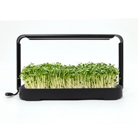 Kit de jardinage intérieur hydroponique électronique avec plateau LED pour la maison et l'utilisation au sol, culture de micro-légumes, légumes, design minimaliste