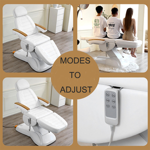 Lit de beauté électrique confortable pour salon de beauté, spa, massage et extensions de cils U-M06 - Product Image 5