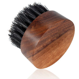 <span class=keywords><strong>Brosse</strong></span> à <span class=keywords><strong>barbe</strong></span> pour hommes - <span class=keywords><strong>Brosse</strong></span> à poils de sanglier petite et ronde - Kits de toilettage pour hommes en bois - Product Image 2
