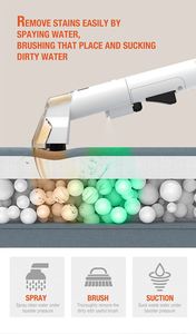 Nettoyeur de taches portatif HY-CW pour les taches sur les canapés et les odeurs textiles des coussins - Technologie cyclonique avec filtre HEPA portable - Product Image 6