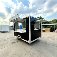 Bar mobile entièrement équipé certifié CE avec évier pour se laver les mains, mini-bar galvanisé pour aéroport, fabricant OEM