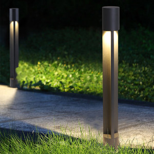 Lámpara Solar LED para Jardín, IP65, Lámpara de Camino para Exteriores, Moderna, Tipo Bolardo - Product Image 2