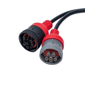 Ağır 6-Pin J1708 veya 9-Pin J1939 16-Pin OBD2 OBDII adaptör kablosu için otomotiv kamyon ve otomobil aksesuarı için - Product Image 4
