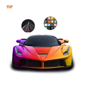 Película de protección de pintura colorida antiarañazos de TPU PPF brillante Color naranja PPF para coche