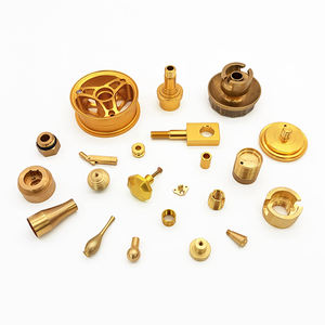 Service de fraisage CNC de précision personnalisé certifié ISO, goupille creuse <span class=keywords><strong>micro</strong></span>-usinée en zinc/laiton - Product Image 1