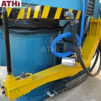 Machine de moulage par injection de sable vert ATHI Z149W, machine de moulage par secouage et pressage pour la fabrication de couvercles de puits de visite
