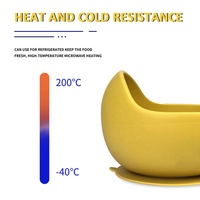 Ensemble d'alimentation pour bébés en Silicone, ventouse souple, antidérapant, alimentation des enfants, vente en gros,