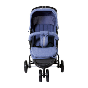 À la mode Pliant Jogger 3 Roues En Acier Châssis Tricycle Bébé Jogging <span class=keywords><strong>Poussette</strong></span> Landau - Product Image 3