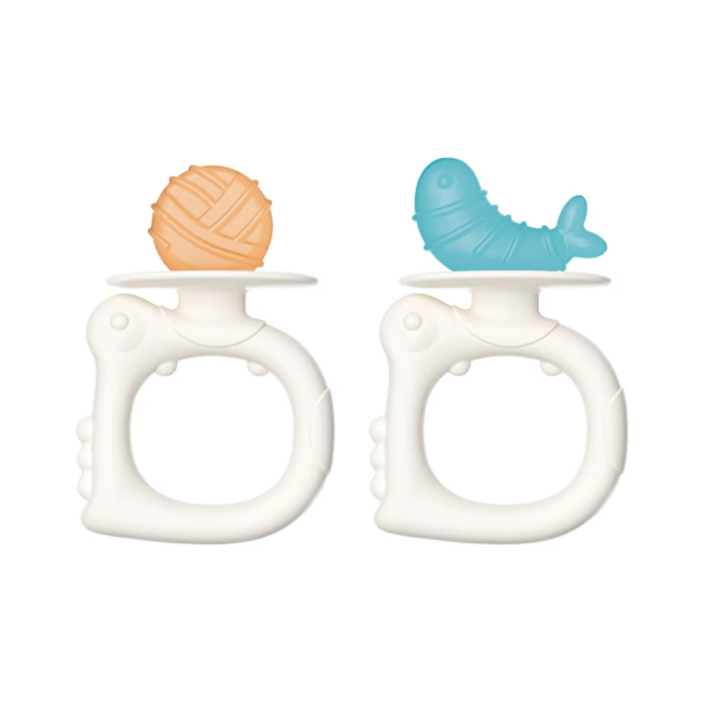 สีฟ้า + สีส้ม