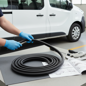 DOOR SEAL <b>RUBBER</b> SLIDING DOOR for Compatible with RENAULT TRAFIC 2015-2020 OEM 769235291R-769242803R - Product Image 3