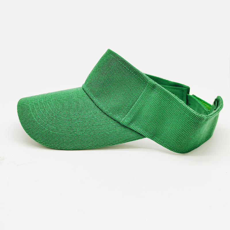 Оптовая продажа, открытый козырек, Пляжная Регулируемая солнцезащитная Кепка, козырек, шляпы с пользовательским логотипом