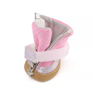 Commercio all'ingrosso di Disegno di Modo Non-slip Traspirante Cucciolo di Cane <span class=keywords><strong>Scarpe</strong></span> per le Piccole <span class=keywords><strong>Cani</strong></span> di Taglia Grande - Product Image 5