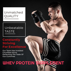 Factory Help Muscle Recovery Boost Energy Protein Powder Suplemento de proteína de suero Suplemento post-entrenamiento Whey Protein Gummies - Product Image 6