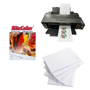 260g Pigment Dye Waterproof Inkjet RC Satin Photo Paper Roll for Epson