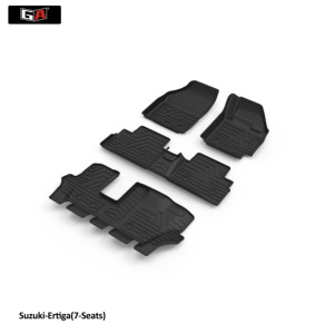 ชุดอุปกรณ์ตกแต่ง<span class=keywords><strong>ภายใน</strong></span>รถยนต์ GA Luxury Unique Design 4 ชิ้น แผ่นรองพื้นแบบสวมใส่ได้ 3 มิติ วัสดุ TPE สำหรับรถยนต์ซูซูกิ เออร์ติก้า - Product Image 2