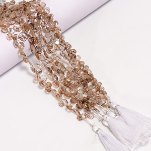 ลูกปัดควอทซ์ลายรูไทล์ทำจากทองแดงรูปทรงหัวใจขนาด8นิ้ว - Product Image 3