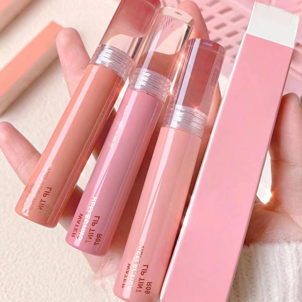 OEM Lip Gloss Tint, Custom, Moisture, Long-Lasting, Vegan, Lip Tint