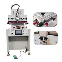 Imprimante sérigraphique pneumatique semi-automatique neuve pour étiquettes de tasses, composants de moteur inclus, haute précision, garantie 1 an