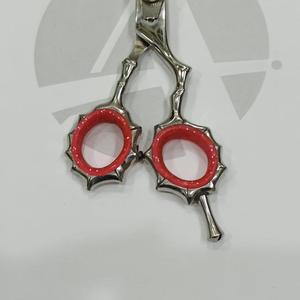 Juego de tijeras de corte y adelgazamiento de peluquero de hoja afilada de acero inoxidable con mango elegante, tijeras profesionales de peluquería - Product Image 2