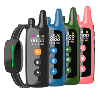 Farbdisplay KI-Smart Anti-Bell-Halsband mit 8 Empfindlichkeitsstufen, wasserdicht, wiederaufladbar, automatische Bellkontrolle für Hunde