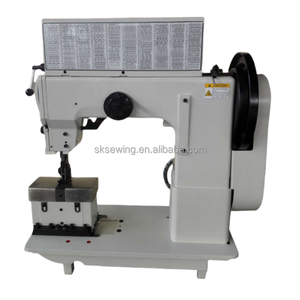 Machine à coudre industrielle pour cuir orné et chaussures, à motifs informatisés, pour travaux lourds - Product Image 2
