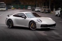 Aileron de coffre en fibre de carbone de style DarwinPRO BKSS pour Porsche 992 911 pièces de carrosserie kit de carrosserie pare-chocs de voiture kit de conversion