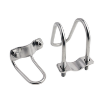 Pince de câble de garde-corps d'épissure pince de câble en acier inoxydable connecteur croisé pince de tuyau verticale pince de croisement Tube