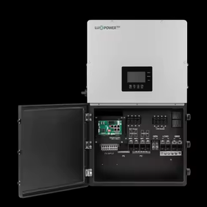 LU XPower 12kW Onduleur Solaire Hybride On-Grid AC à Triphasé Double Sortie, Contrôleur MPPT 99% Efficace, Entrée 360V - Product Image 1