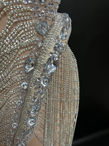 Fabricante de vestidos personalizados Nocance Novance, pedidos pequeños, suministros para fiestas con borlas, vestido elegante para mujer para graduación - Product Image 6